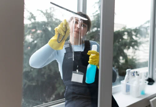 Nettoyage de vitres intérieures et extérieures à Saint-Célerin